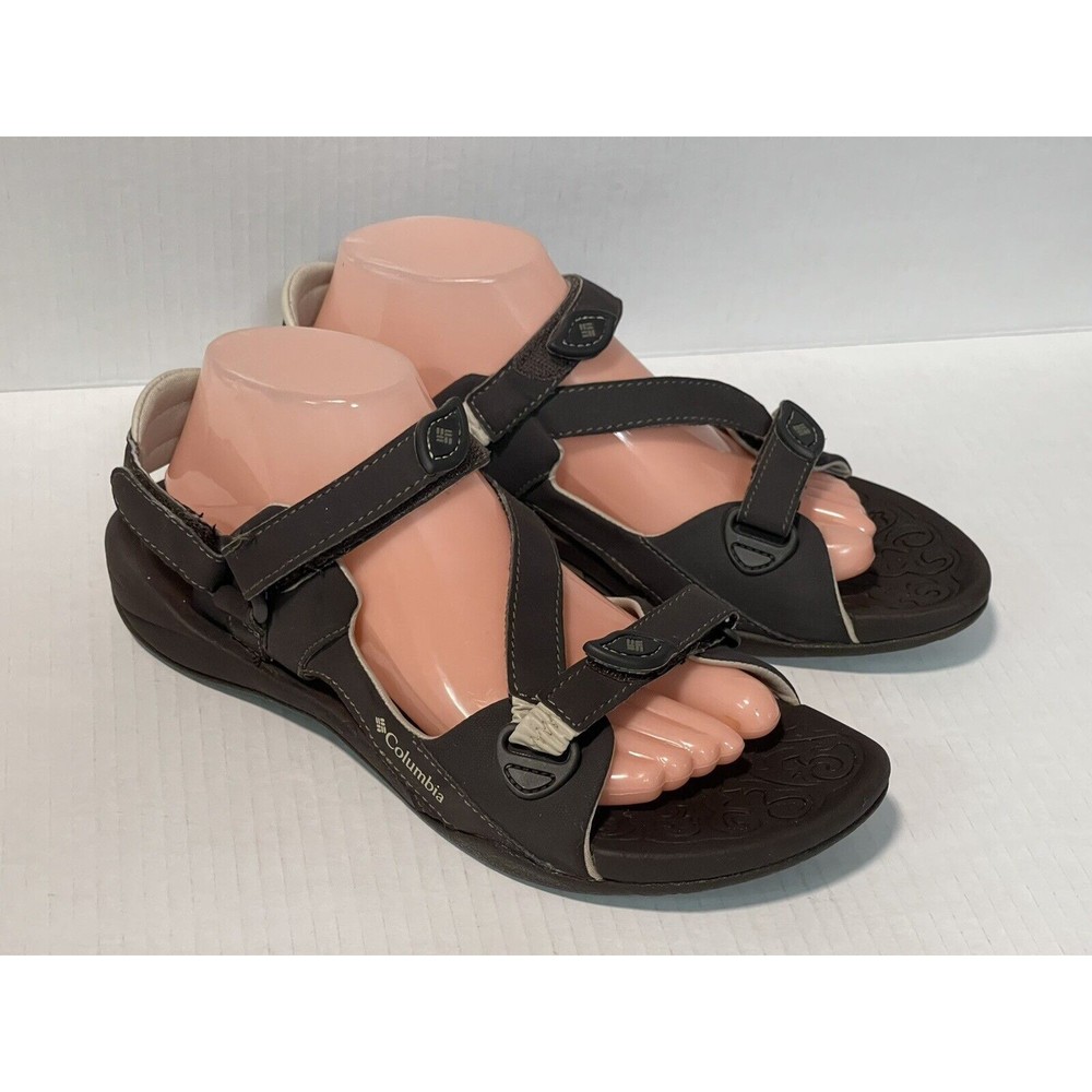 Columbia Womens Sz 9 Adjustable  Straps Comfort Sports Hiking Sandals